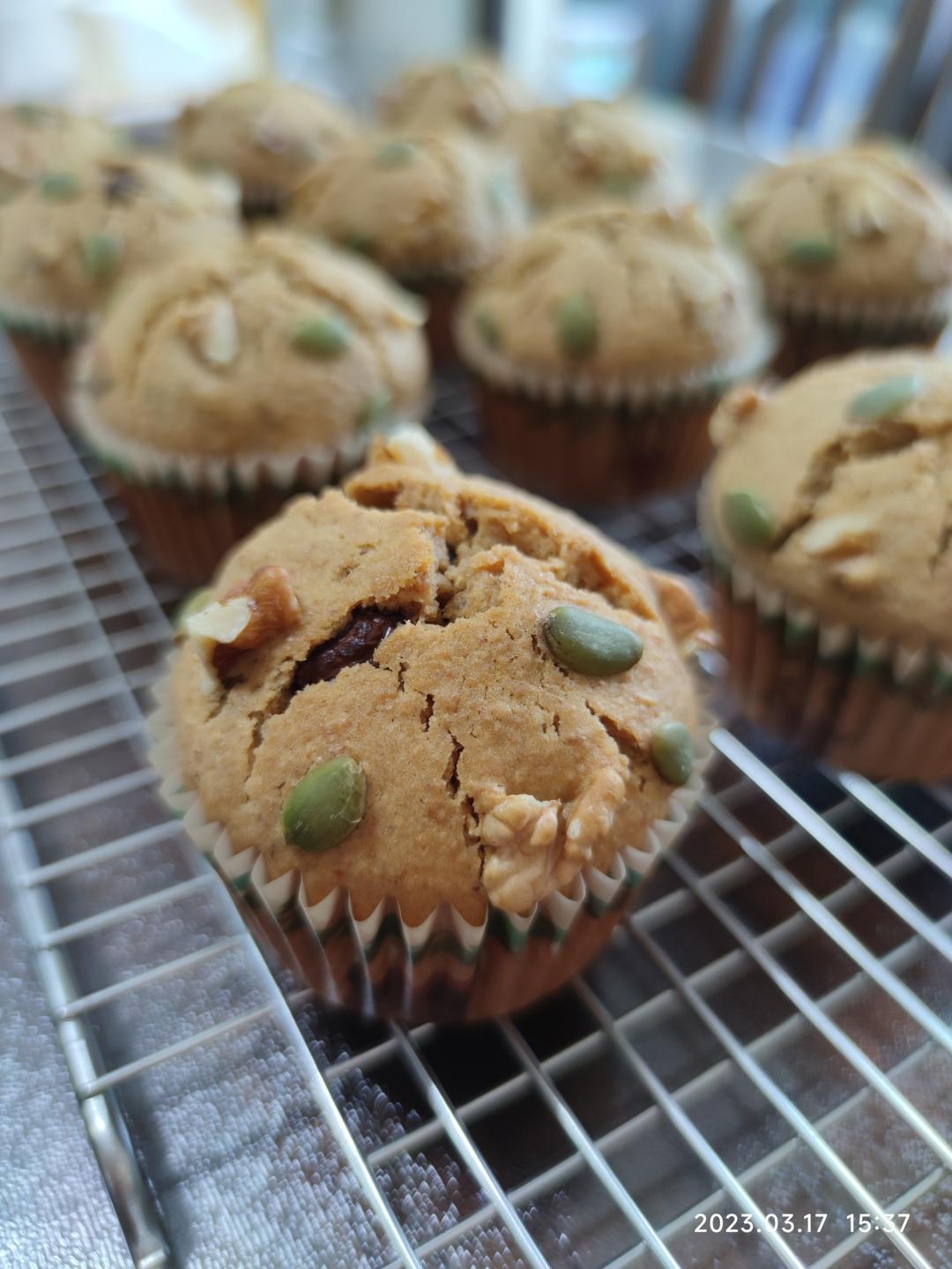 星巴克的全麦核桃麦芬