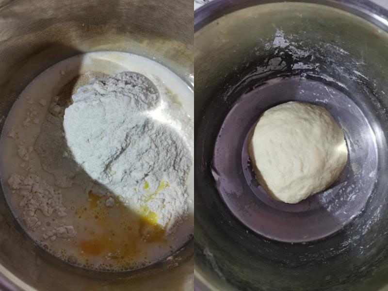 纯奶手撕吐司的做法 步骤1