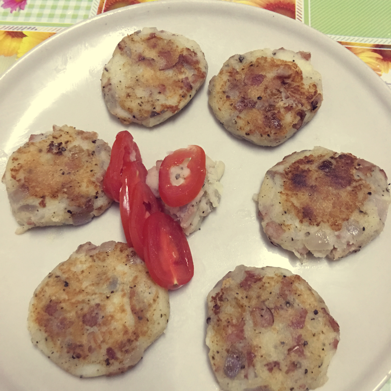 培根洋葱土豆饼