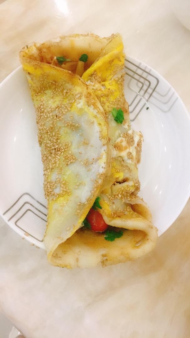 鸡蛋卷饼（路边摊复制版）