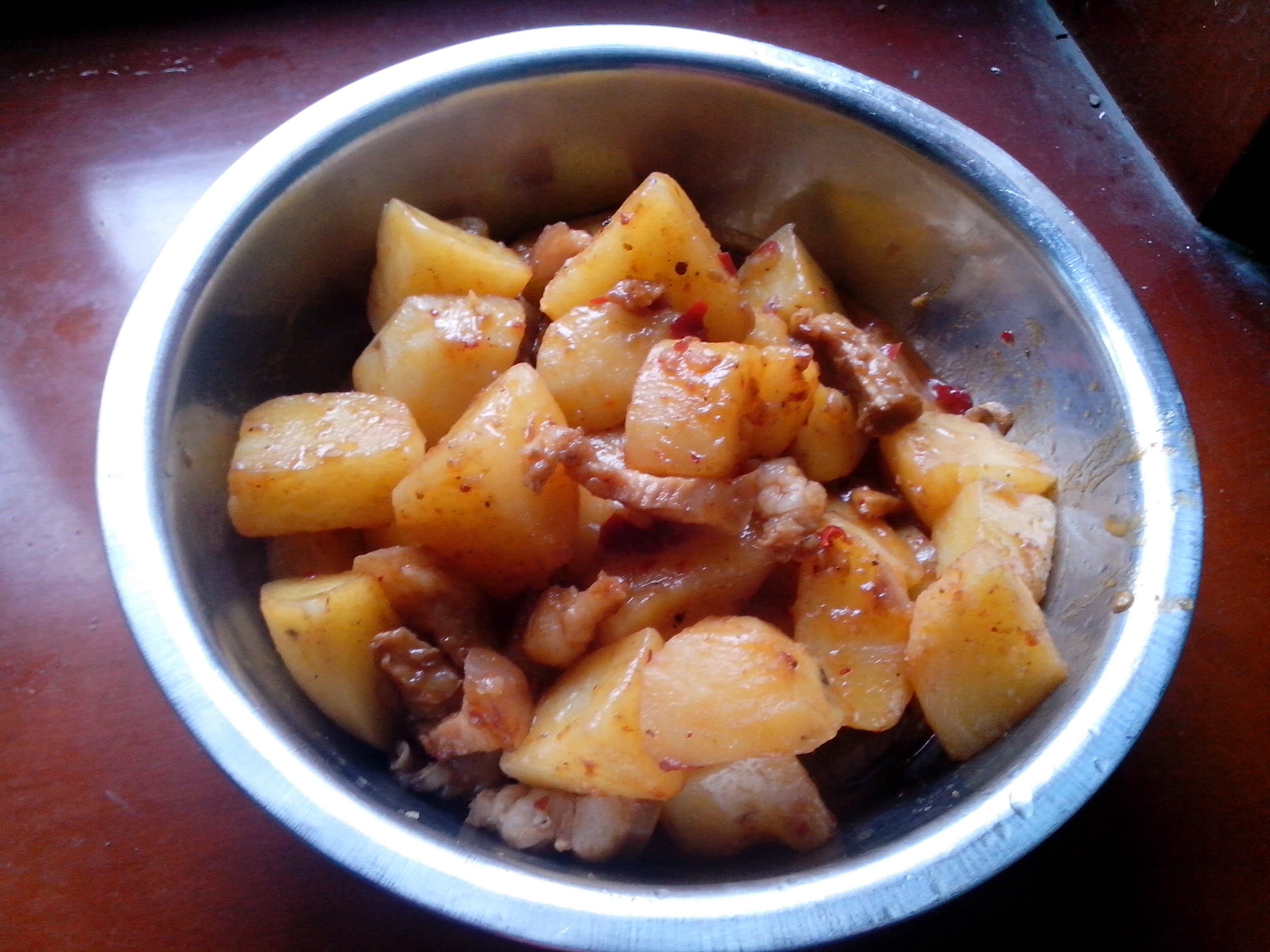 土豆烧肉