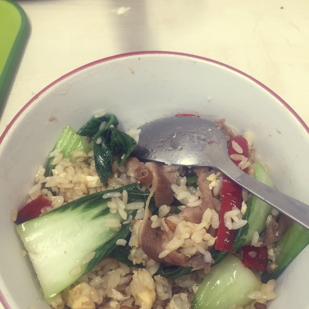 蒜香牛肉炒饭