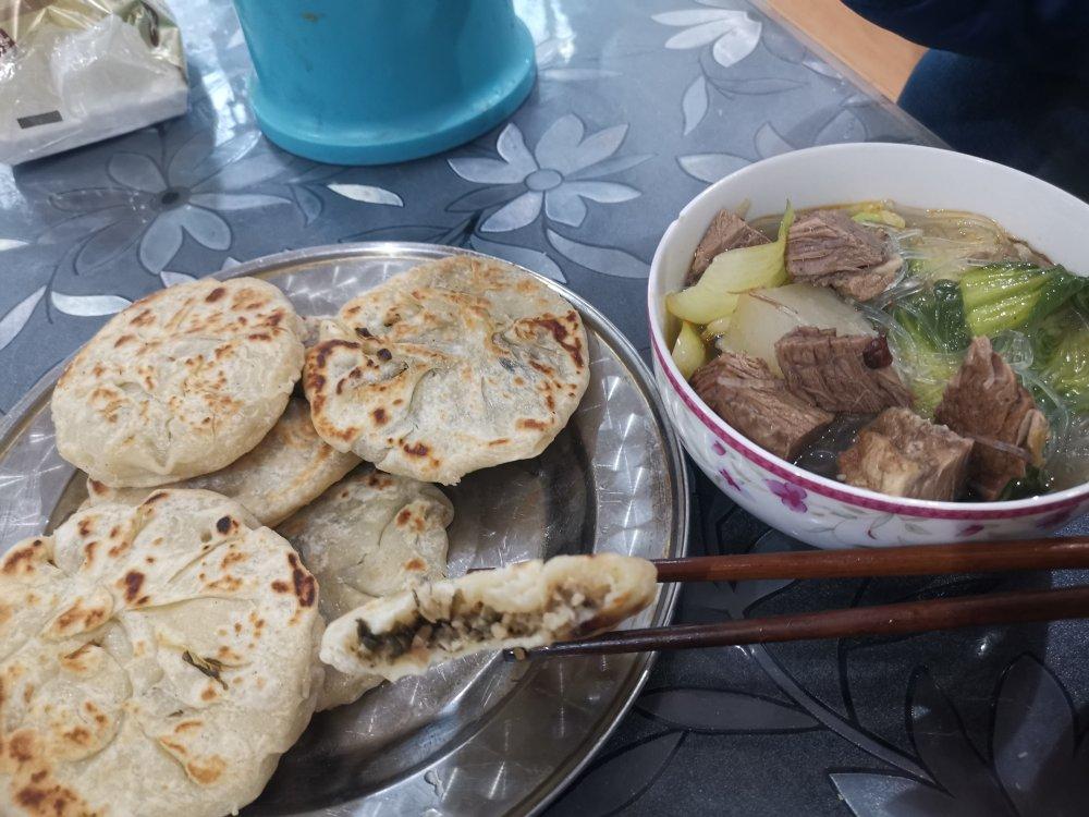 梅干菜猪肉烧饼