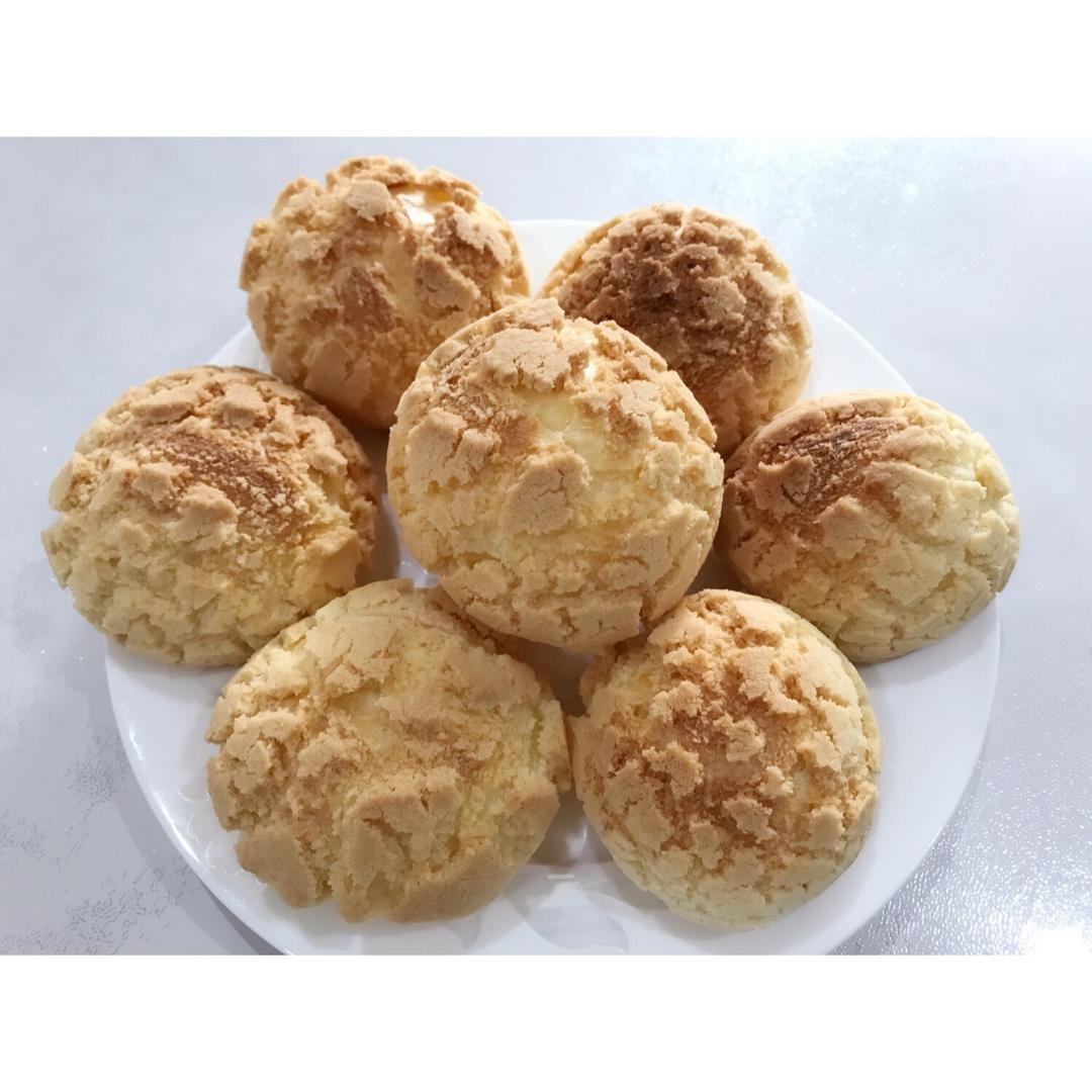 十分美味的酥皮泡芙