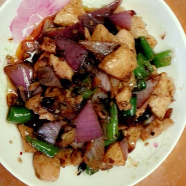 豉椒鸡丁