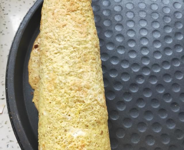 燕麦麸皮鸡蛋饼（无面粉）的做法