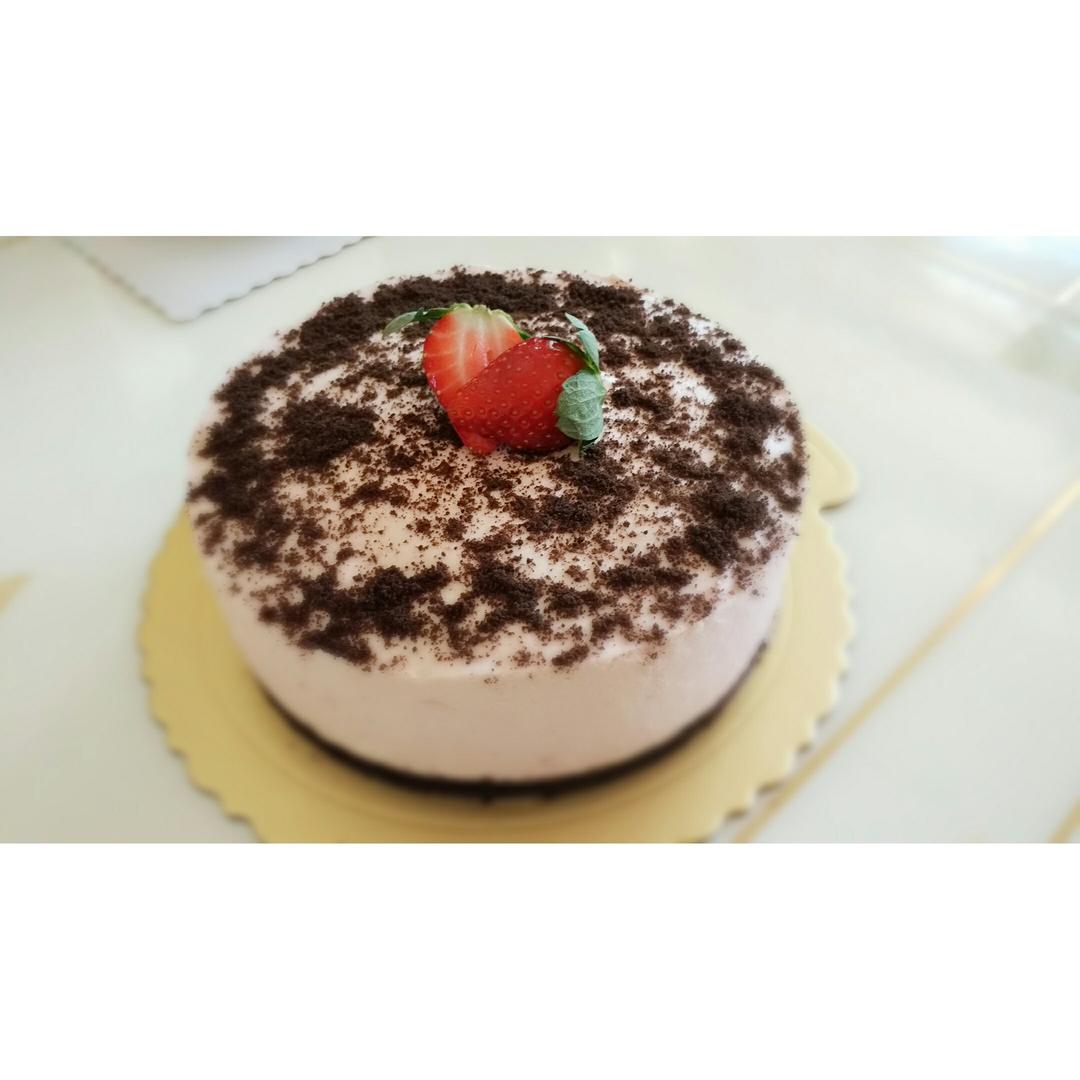 《Tinrry下午茶》教你做草莓芝士慕斯（6寸配方）