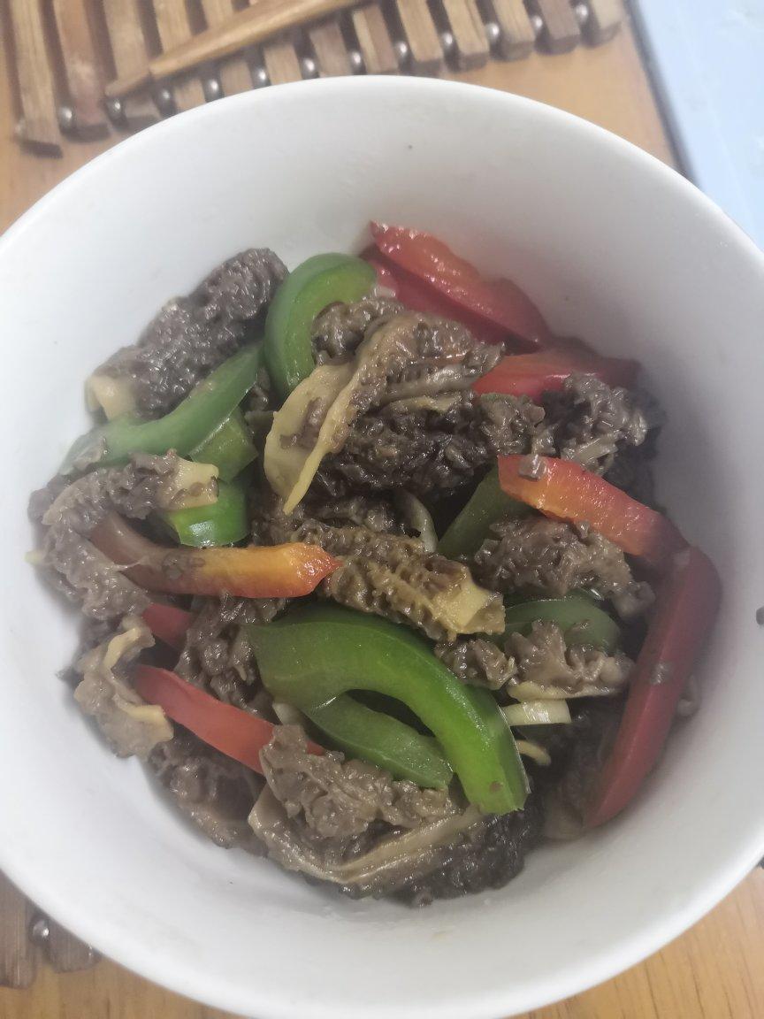 最健康的素炒羊肚菌