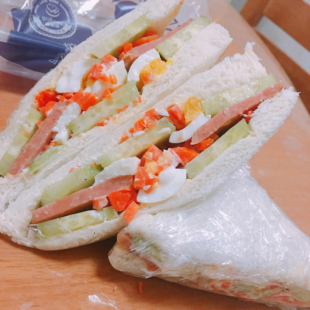 蔬菜三明治