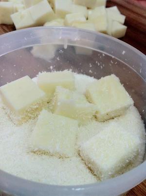 「椰丝牛奶小方」媲美85℃的做法 步骤13