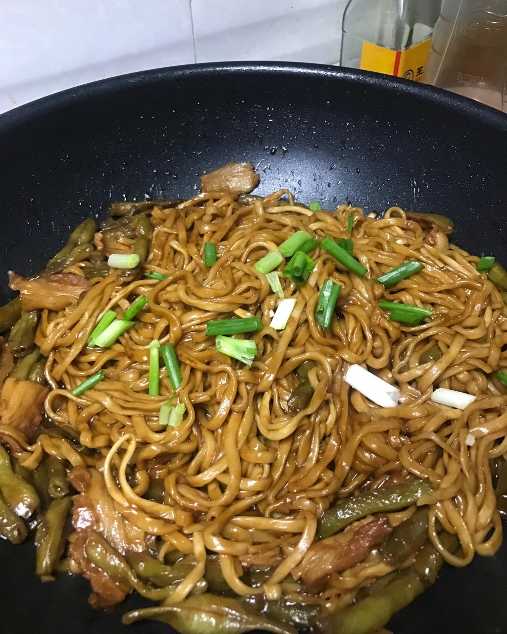 豆角焖面