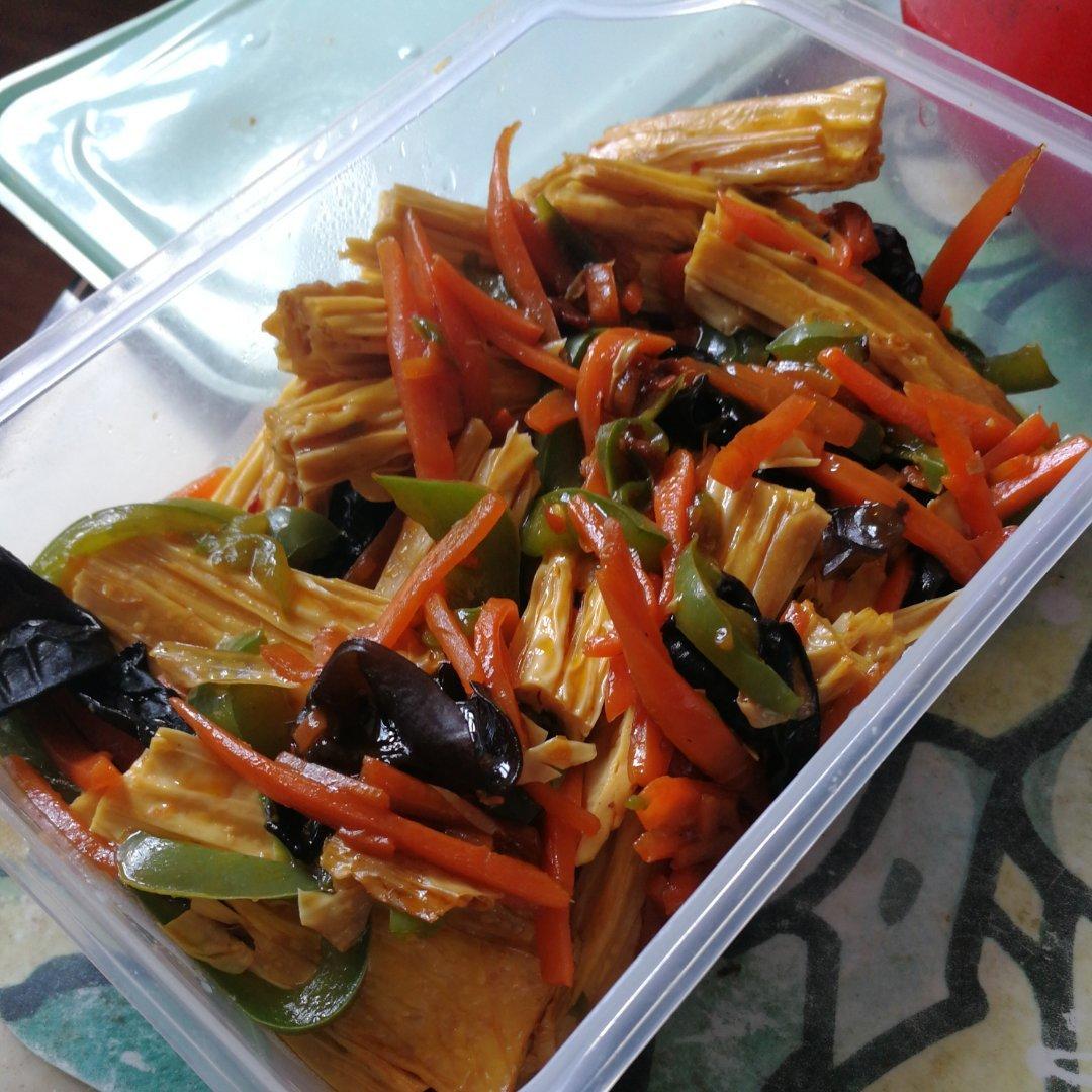 比肉还好吃的烧腐竹