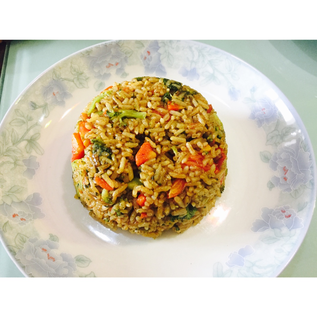 什蔬咖喱炒饭