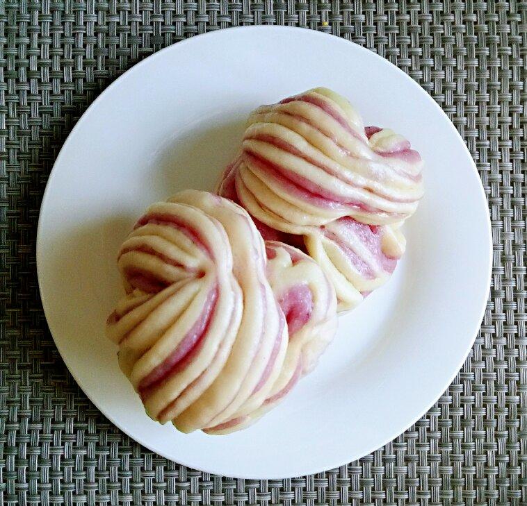 胡萝卜汁花卷馒头