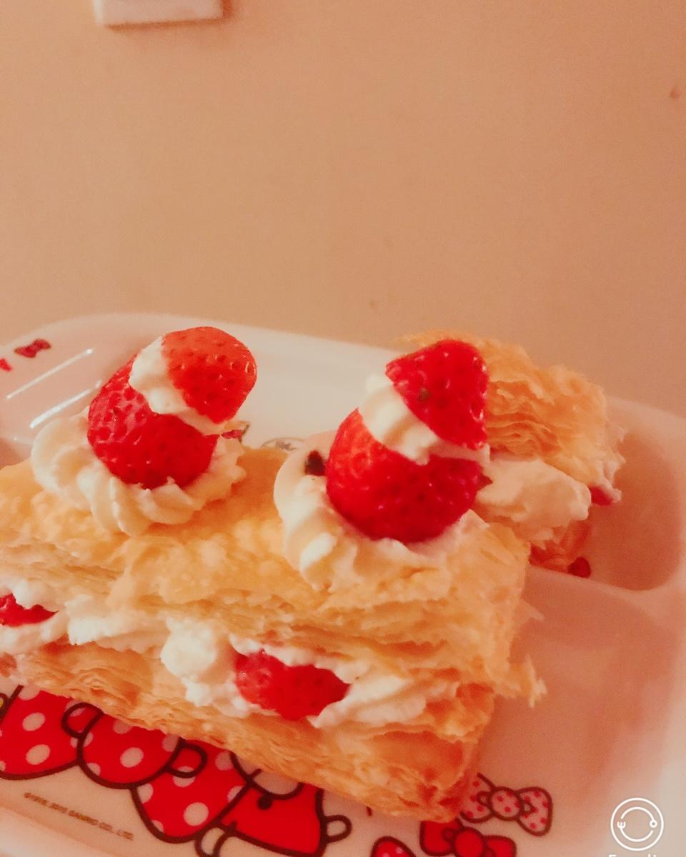 快手草莓拿破仑