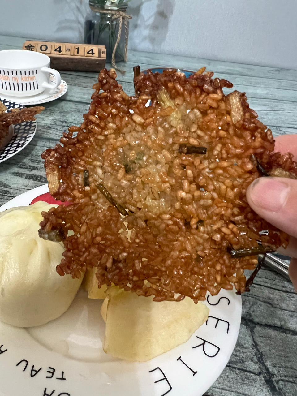 香香脆脆的锅巴（只需要几个步骤）
