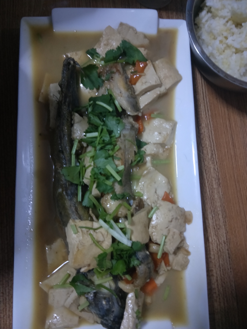 大厨来了私房菜—海胖头鱼炖豆腐