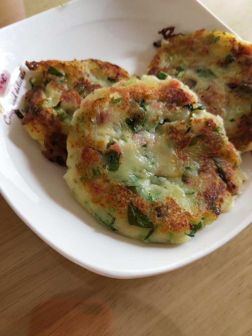 土豆火腿早餐饼