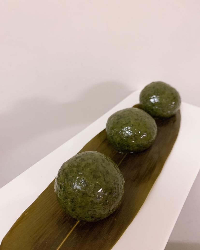 青团 | 咸蛋黄肉松馅