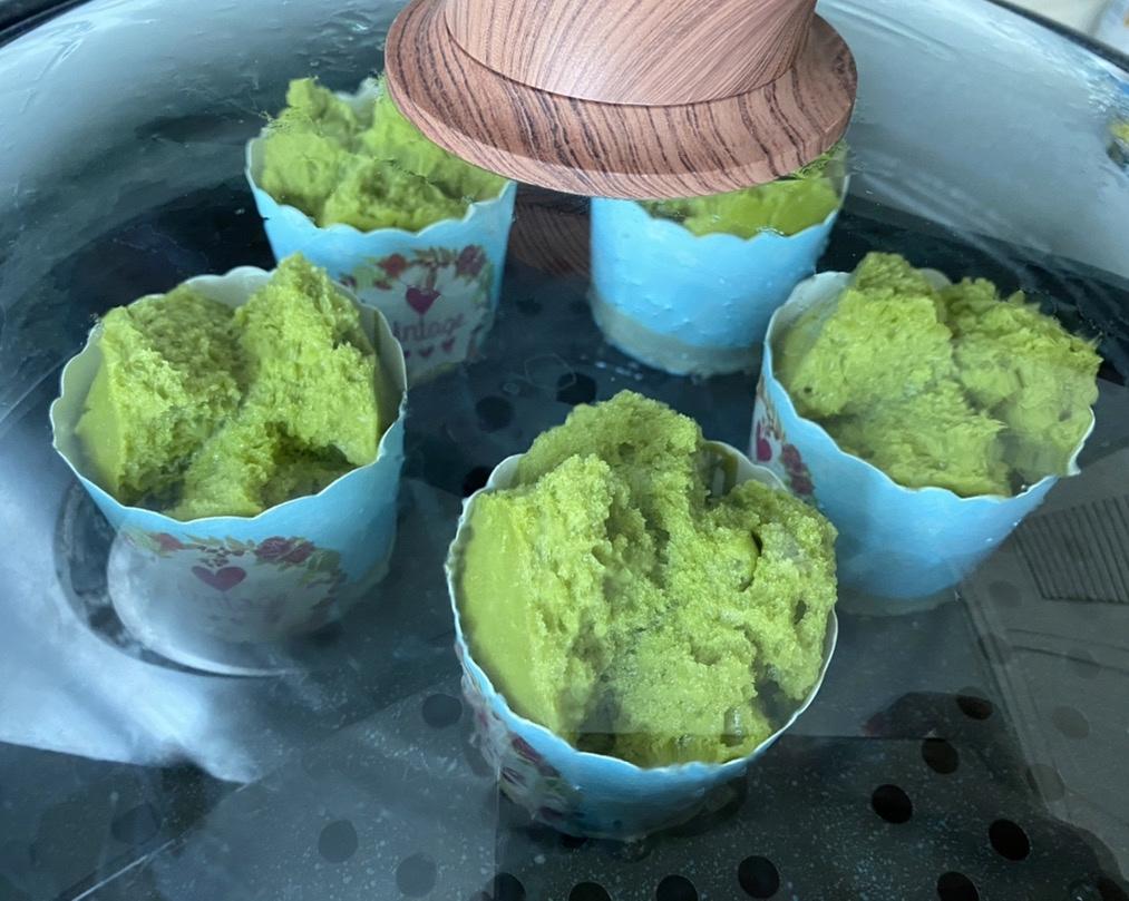 抹茶发糕