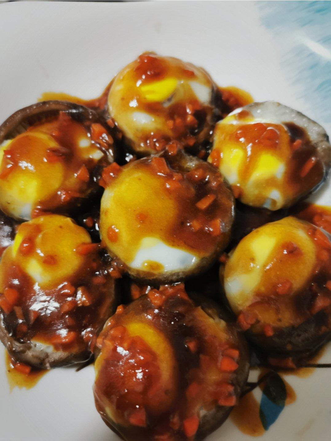 香菇蒸鹌鹑蛋