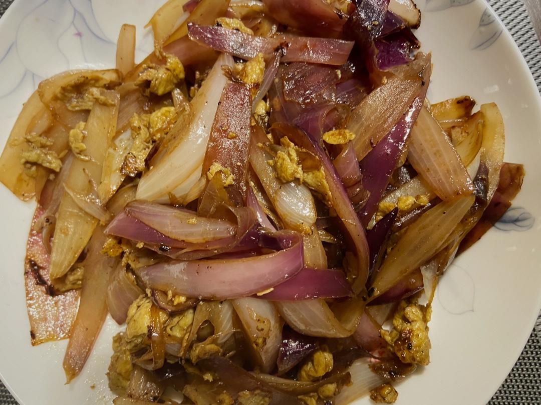 洋葱炒鸡蛋
