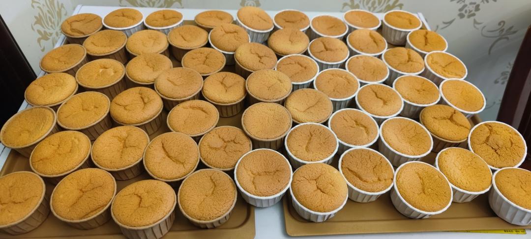 不塌陷不开裂不缩腰杯子蛋糕分享