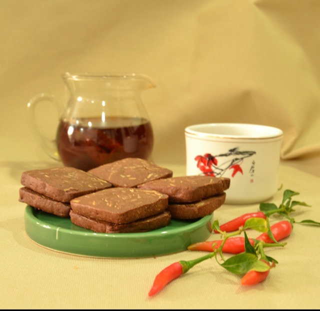 香草巧克力杏仁饼干