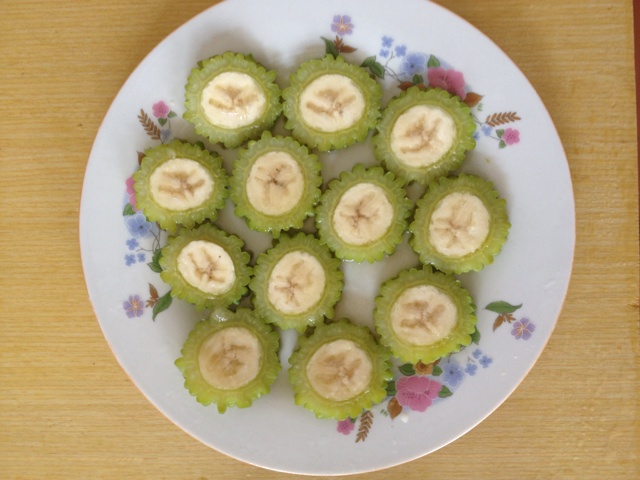苦瓜酿香蕉