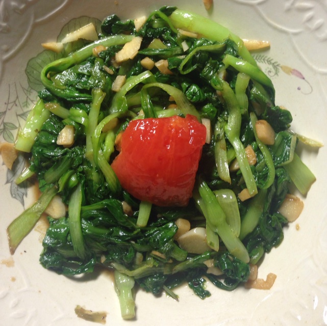 蒜蓉鸡毛菜