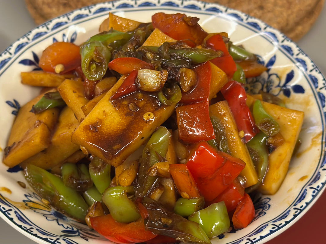 干锅千页豆腐