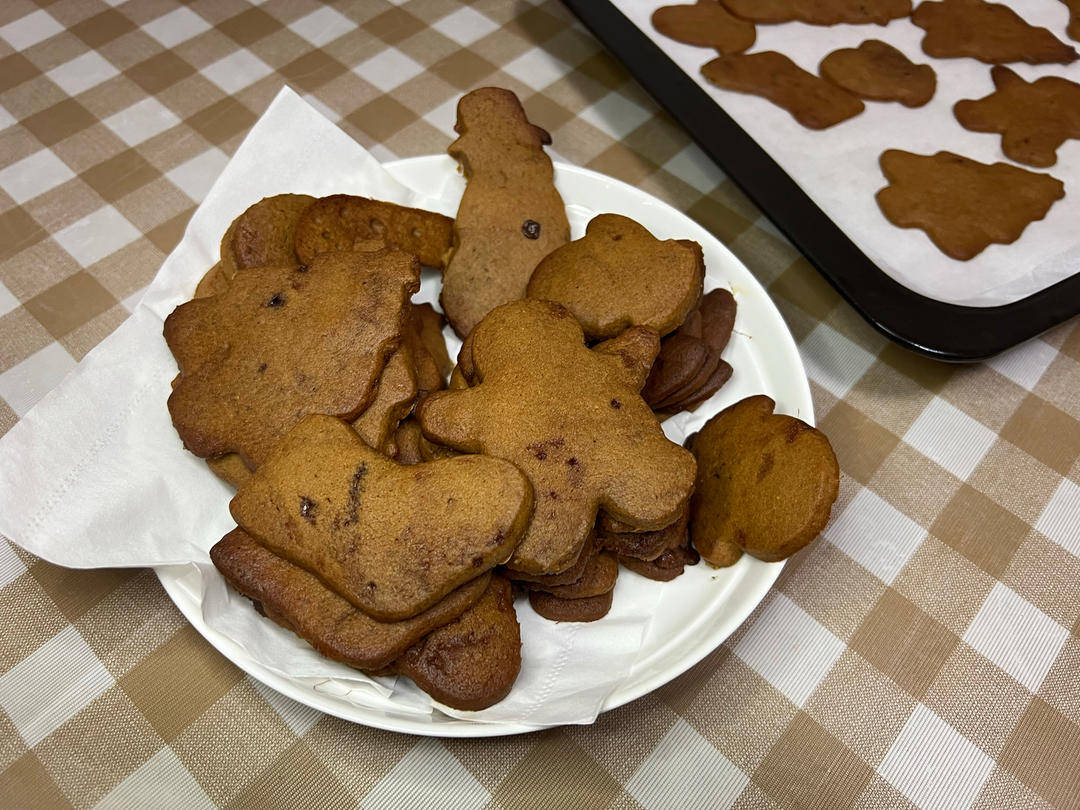 【圣诞】法式姜饼人饼干~姜糖饼干