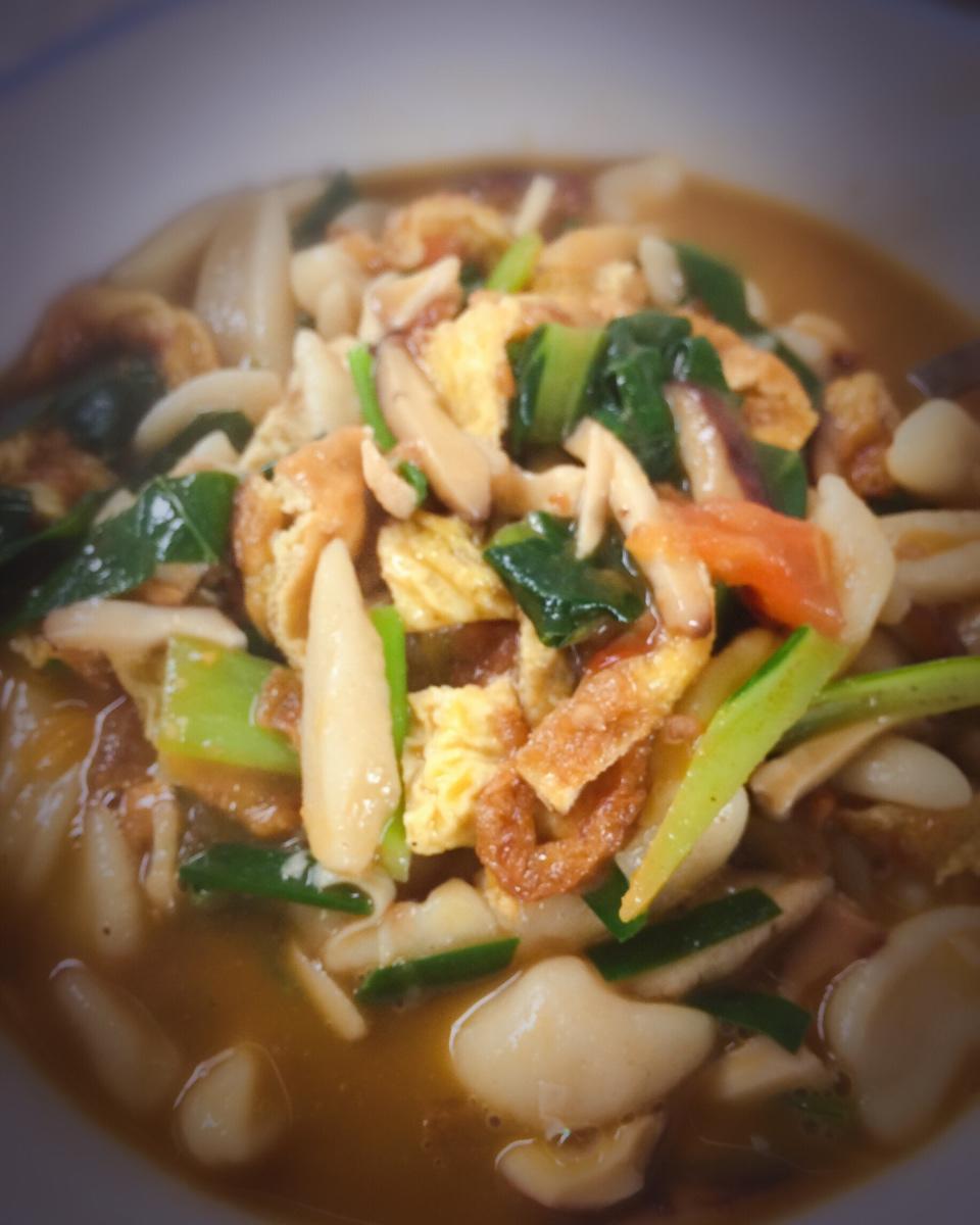 很有筋道的面疙瘩