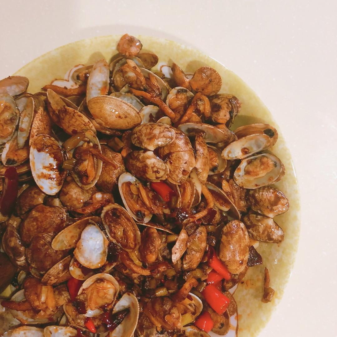 姥爷菜谱：好吃哭了的辣炒蛤蜊