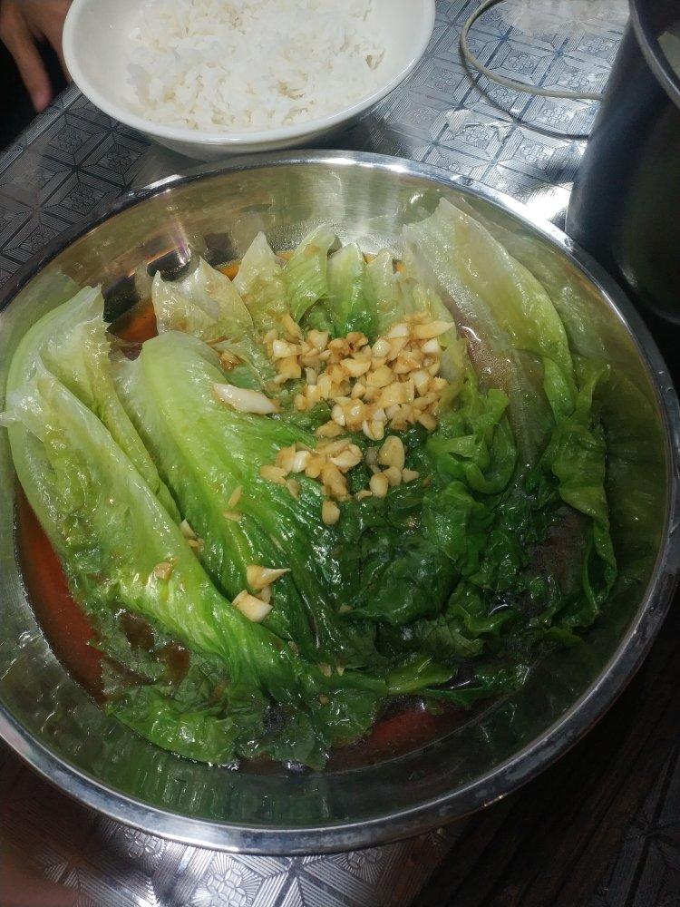 蚝油蒜蓉生菜