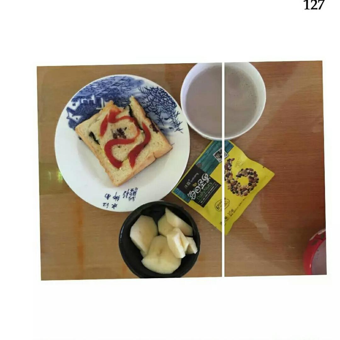 一片面包的三明治