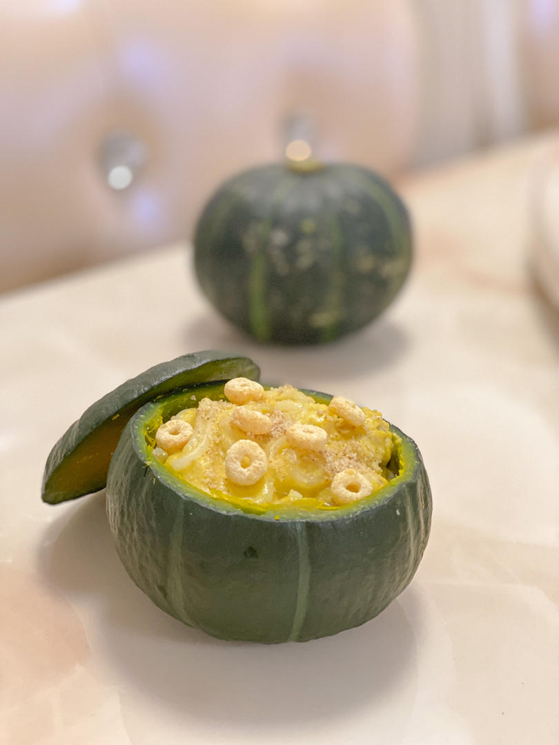 连碗都能吃掉的高颜值「贝贝南瓜意面」满口奶香，吸溜一口就停不下来！