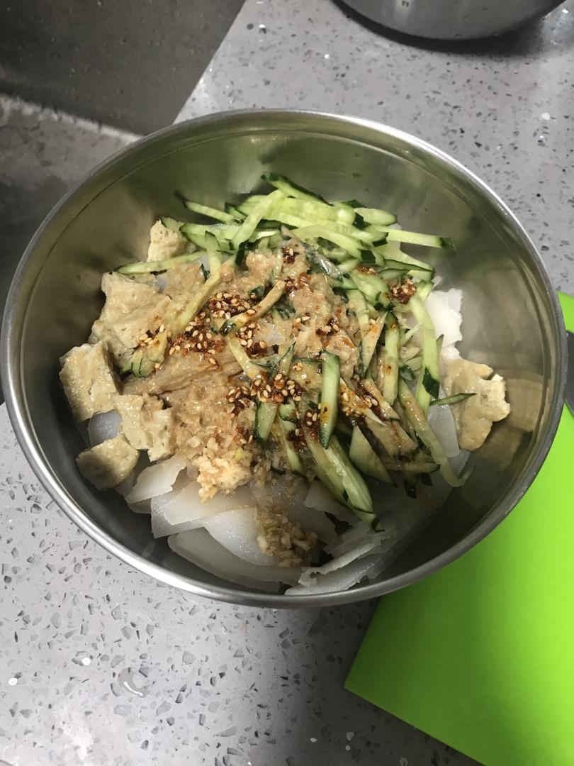 自制凉皮（含洗面、不洗面两种方法）