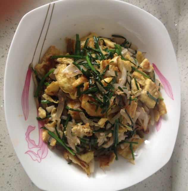 韭菜炒鸡蛋