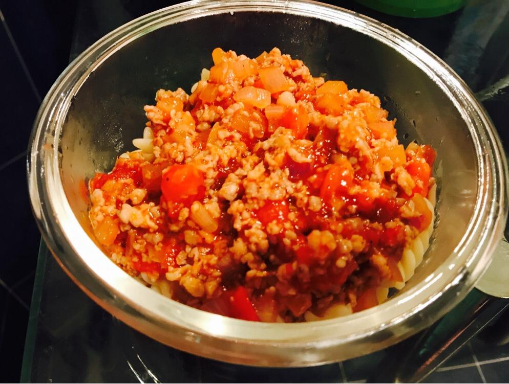 番茄肉酱意大利面