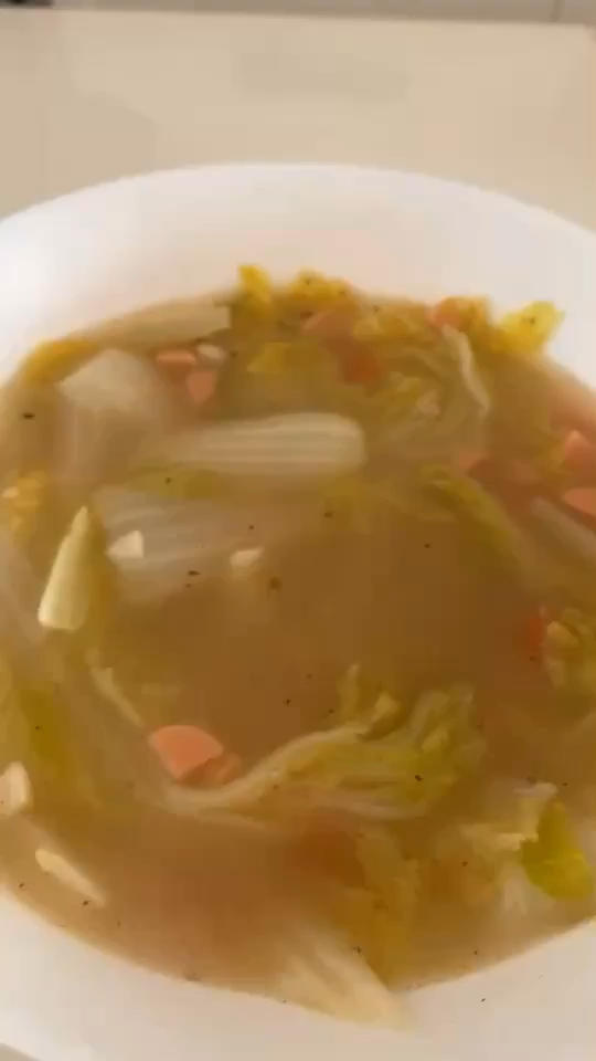 娃娃菜的一百种做法之上汤娃娃菜，颜值超高的哦~