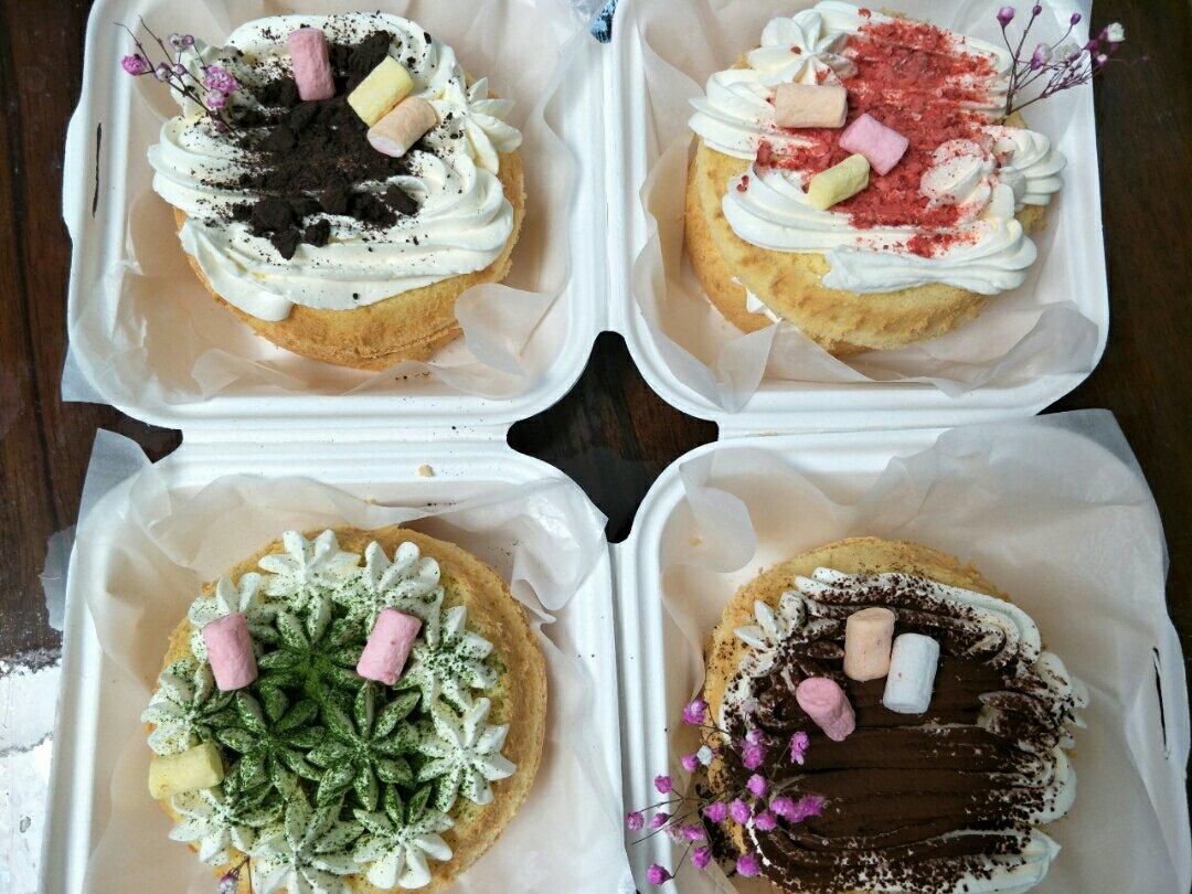 便当盒子蛋糕🍰 便当盒蛋糕—夏天不易化香缇奶油版