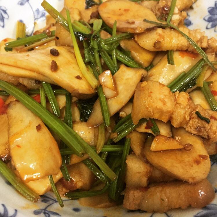 干锅杏鲍菇