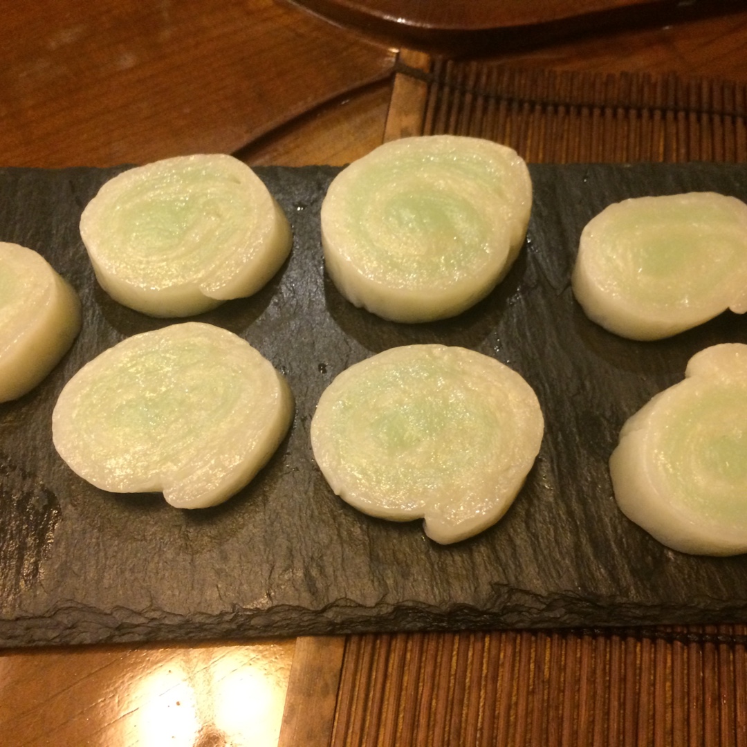 薄荷凉糕。冷饮糕。