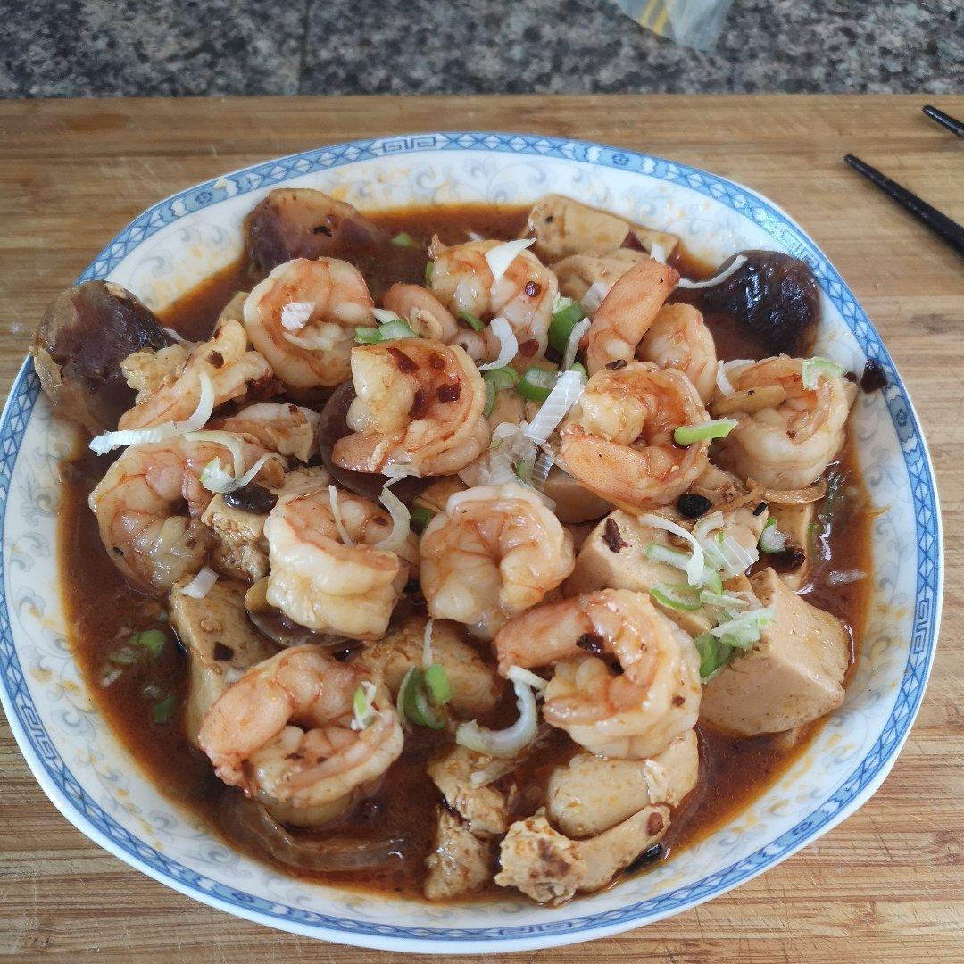 虾仁豆腐