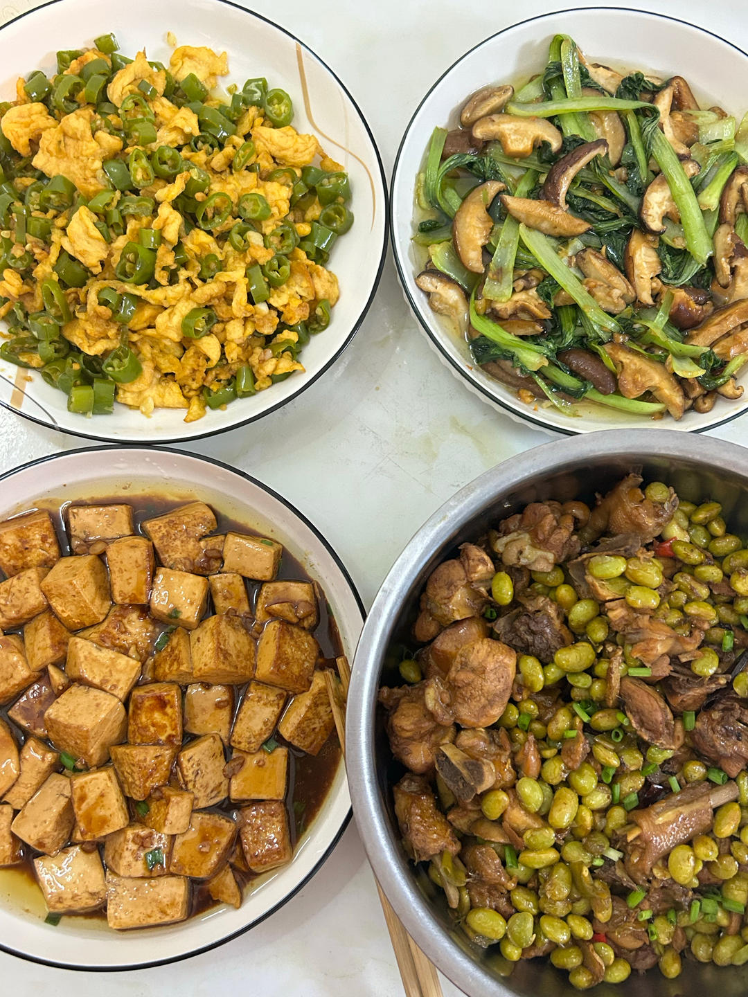 下饭夹馍都好吃的线椒炒鸡蛋