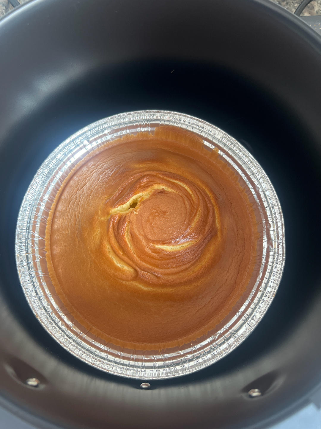 空气炸锅——普通小麦粉戚风蛋糕