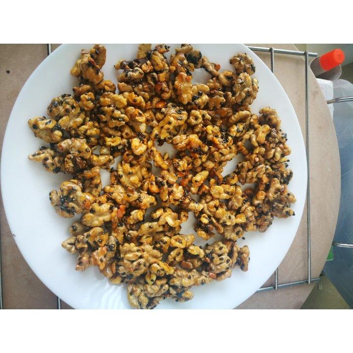 【琥珀核桃仁】冰糖无油不粘手