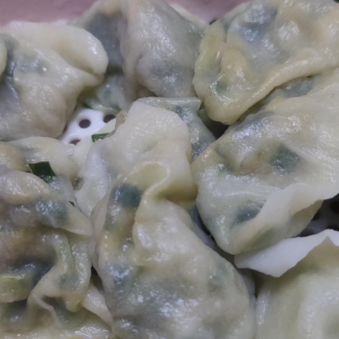 经典素馅水饺·三鲜馅·鸡蛋、韭菜、虾仁