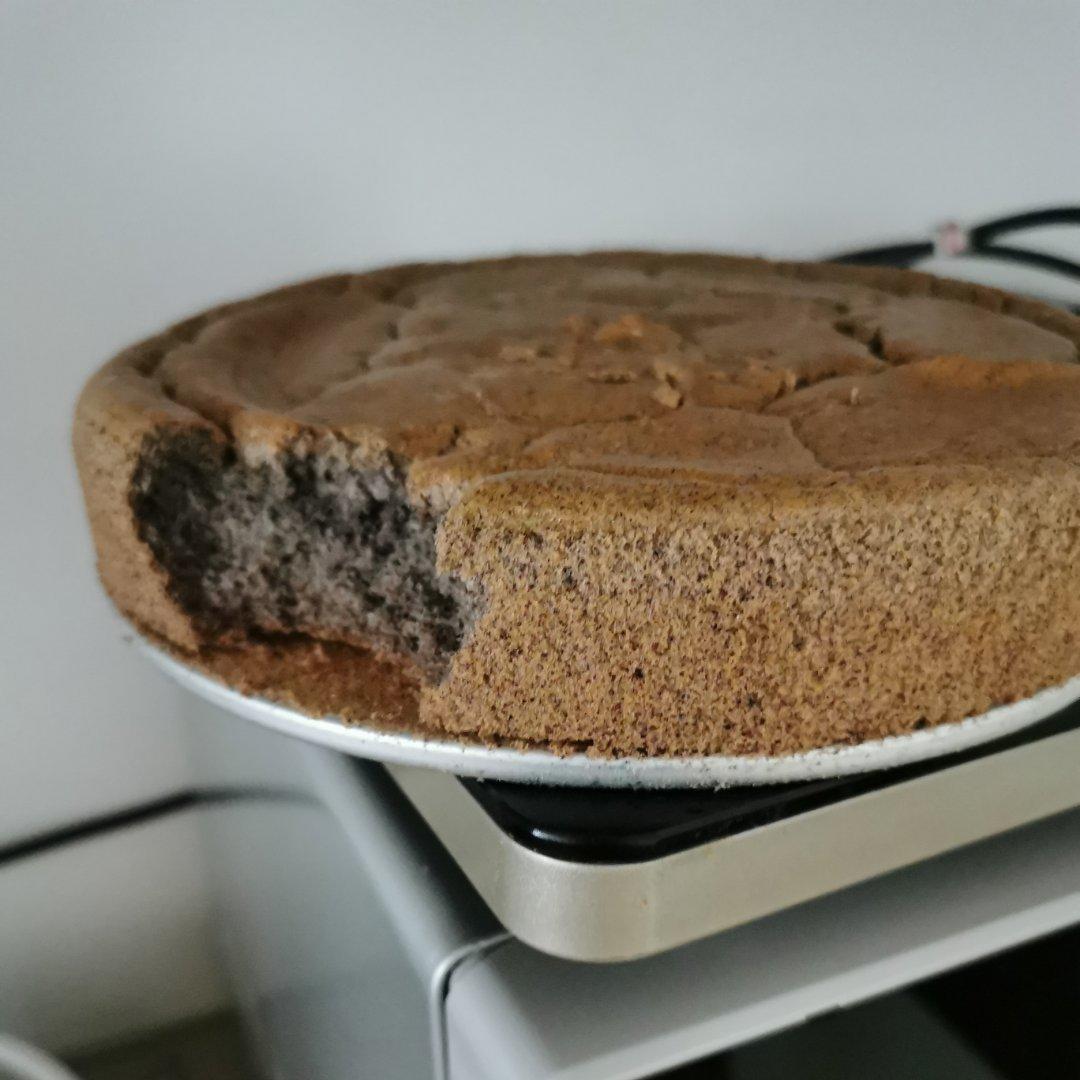 浓豆浆黑米戚风